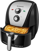 MONDIAL Fritadeira Sem Óleo Air Fryer 6L, Preto/Inox, 1900W, 110V/220V - AFN-60-BI